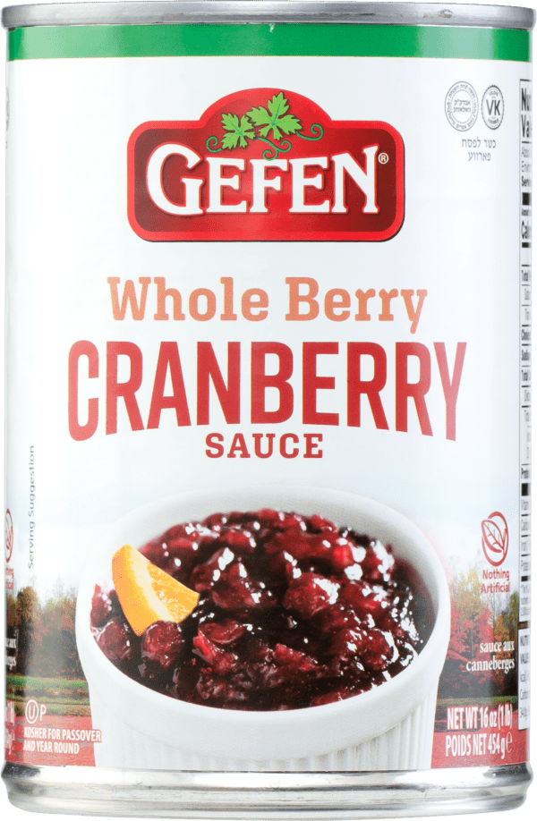 Gefens Whole Berry Cranberry Sauce