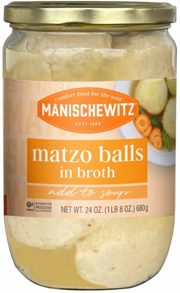 Manischewitz Matzo Balls In Broth